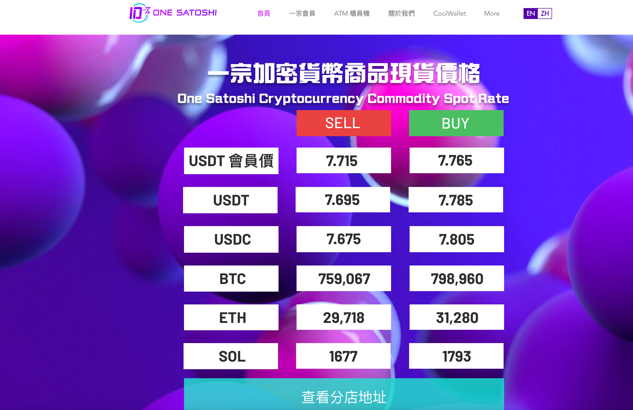 一宗比特幣官网,One Satoshi,最多分店的香港加密貨幣找換店-图片1